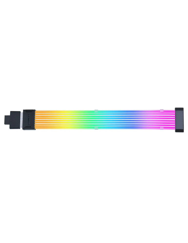 Удължителен кабел Lian-Li Strimer Wireless 12V-2x6 RGB, бял - G89.PW16-81W.00 - 2
