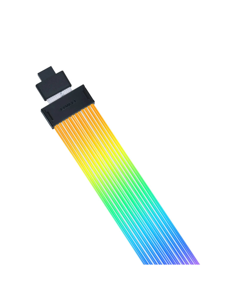 Удължителен кабел Lian-Li Strimer Wireless 12V-2x6 RGB, бял - G89.PW16-81W.00 - 3