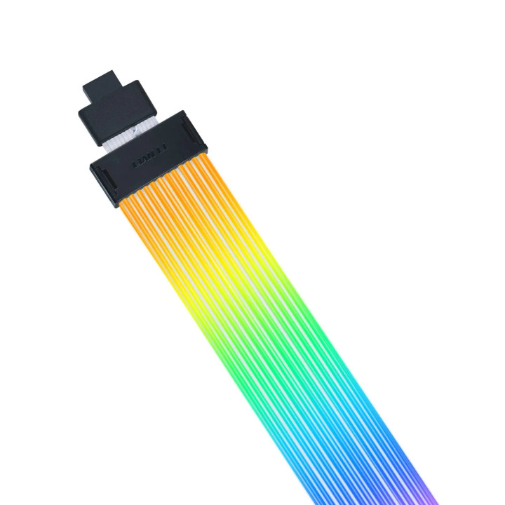 Удължителен кабел Lian-Li Strimer Wireless 12V-2x6 RGB, бял - G89.PW16-81W.00 - 3