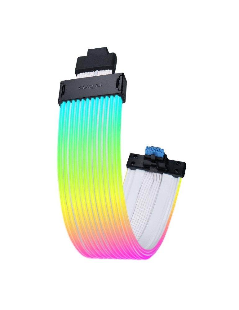 RGB кабел Lian Li Strimer Wireless 12V-2x6, PCIe 12+4 Pin, съвместим RTX 40-Серия - G89.PW16-121W.00 - 3