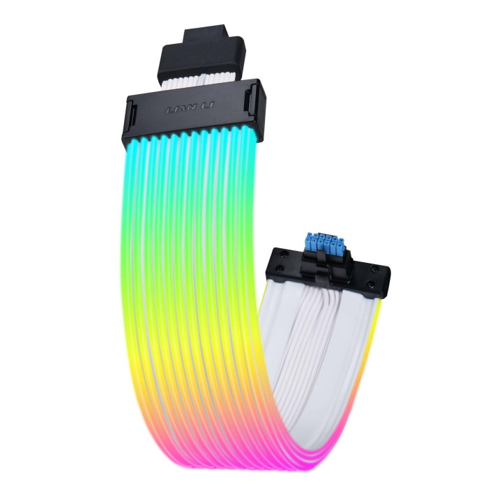 RGB кабел Lian Li Strimer Wireless 12V-2x6, PCIe 12+4 Pin, съвместим RTX 40-Серия - G89.PW16-121W.00 - 3