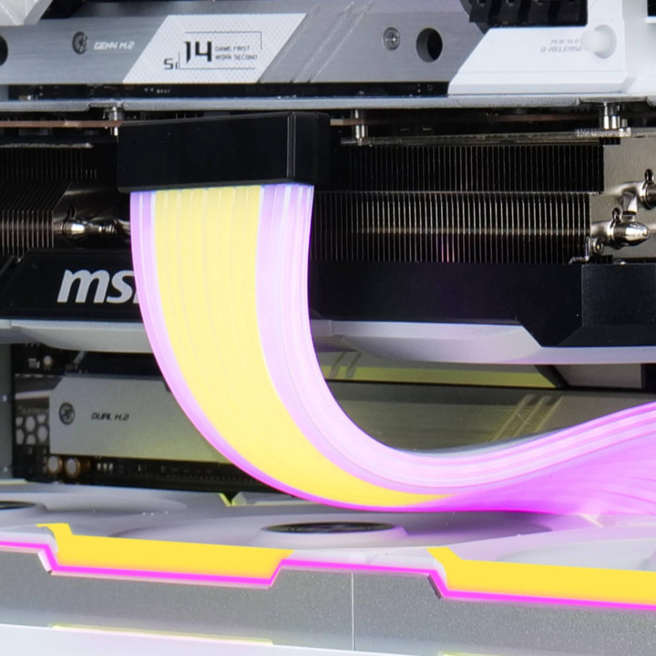 RGB кабел Lian Li Strimer Wireless 12V-2x6, PCIe 12+4 Pin, съвместим RTX 40-Серия - G89.PW16-121W.00 - 7