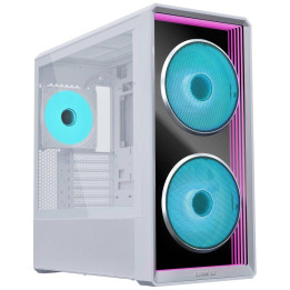 Кутия за компютър Lian-Li LANCOOL 217 INF RGB, Mid-Tower, Tempered Glass, ATX/Micro ATX/Mini ITX, 7 слота - G99.LAN217INFW.00 - 