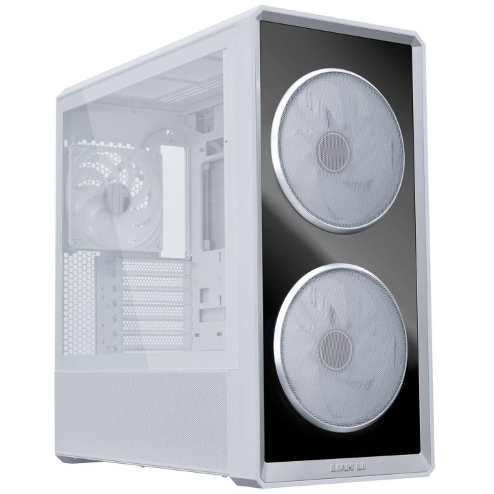 Кутия за компютър Lian-Li LANCOOL 217 INF RGB, Mid-Tower, Tempered Glass, ATX/Micro ATX/Mini ITX, 7 слота - G99.LAN217INFW.00 - 