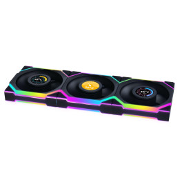 Вентилатор Lian Li UNI FAN SL Wireless LCD 120mm, 350-1900 RPM, ARGB PWM, 31dB - G99.12RSLLCD1W3B.00 - 1