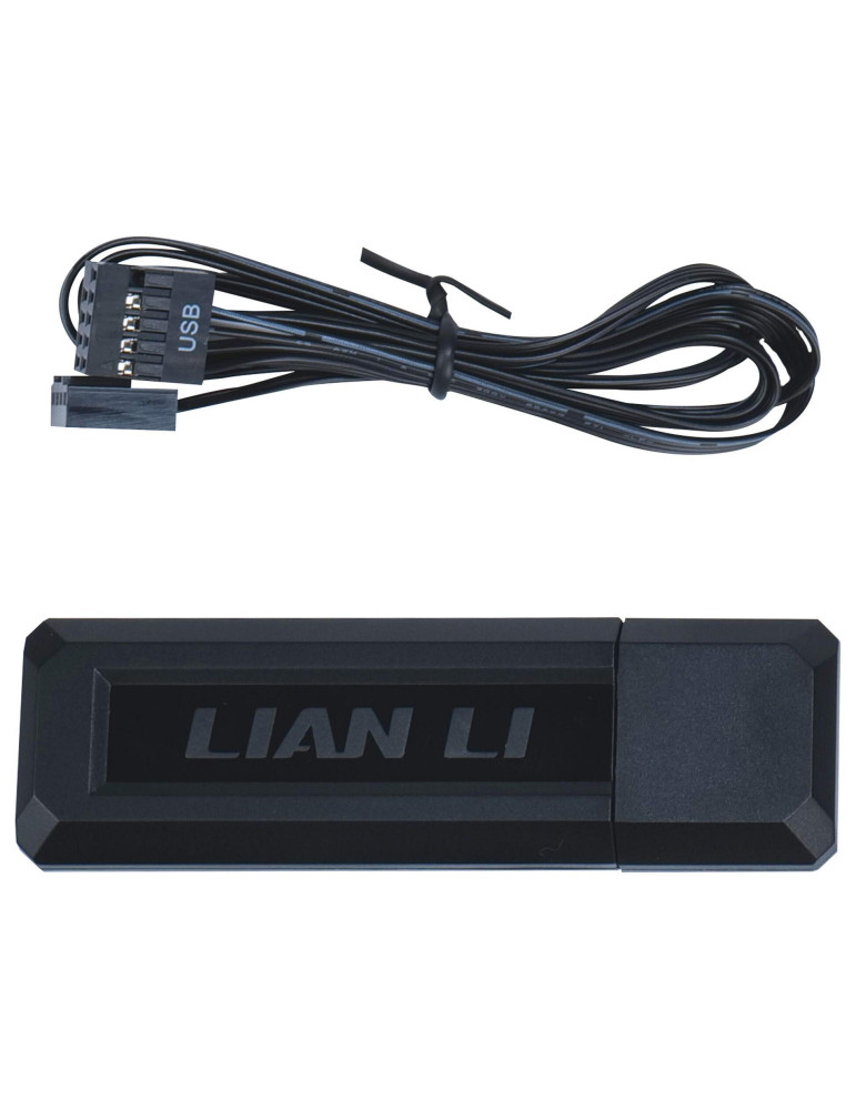Вентилатор Lian Li UNI FAN SL Wireless LCD 120mm, 350-1900 RPM, ARGB PWM, 31dB - G99.12RSLLCD1W3B.00 - 9