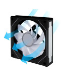 Вентилатор Lian-Li UNI SL-INF 120 ARGB, 120mm, PWM, 58.54 CFM, 32.5dB, Reverse Blade, с контролер - G99.12RSLIN3B.00 - 5