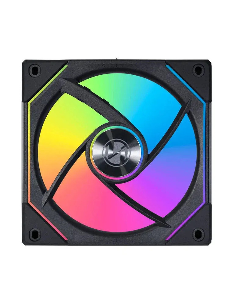 Вентилатор Lian-Li UNI SL-INF 120 ARGB, 120mm, PWM, 58.54 CFM, 32.5dB, Reverse Blade, с контролер - G99.12RSLIN3B.00 - 6