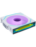 Вентилатор Lian Li UNI FAN SL-INF 120mm, PWM 4-Pin, 0-2300 RPM, ARGB, Бял - G99.12SLIN1W1W.00 - 1