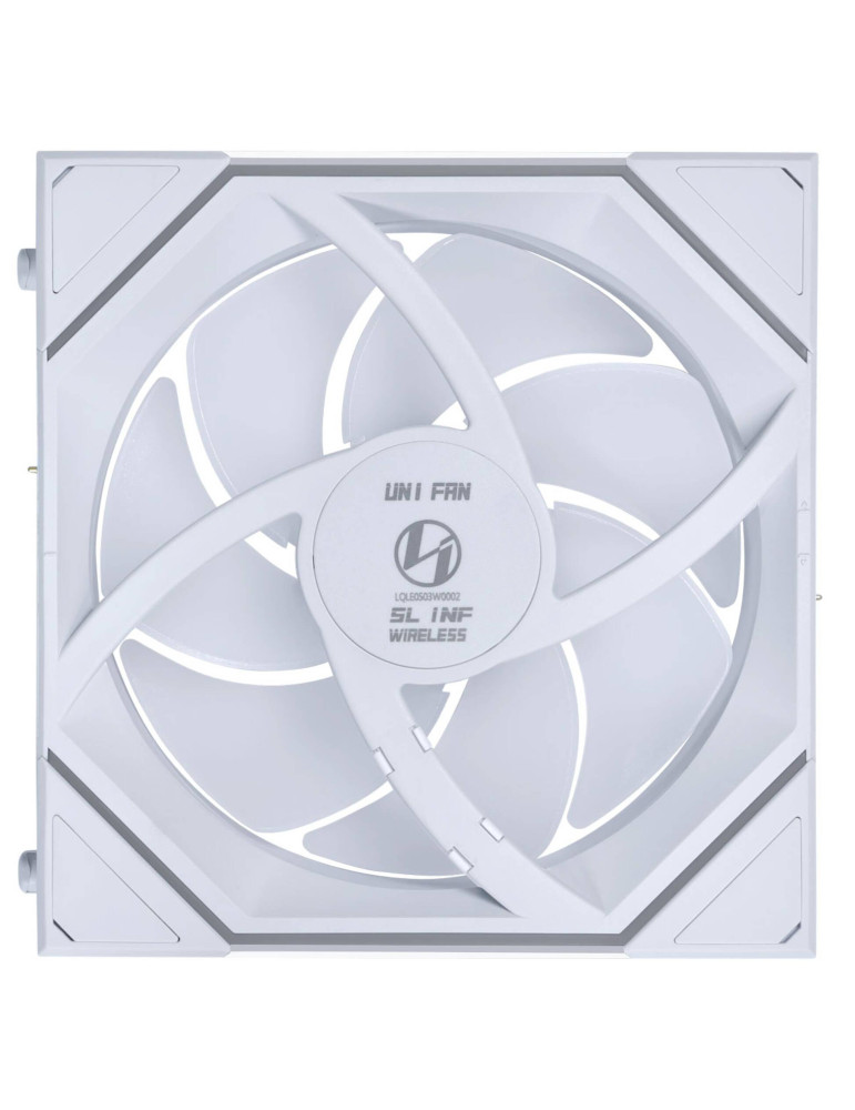 Вентилатор Lian Li UNI FAN SL-INF 120mm, PWM 4-Pin, 0-2300 RPM, ARGB, Бял - G99.12SLIN1W1W.00 - 4