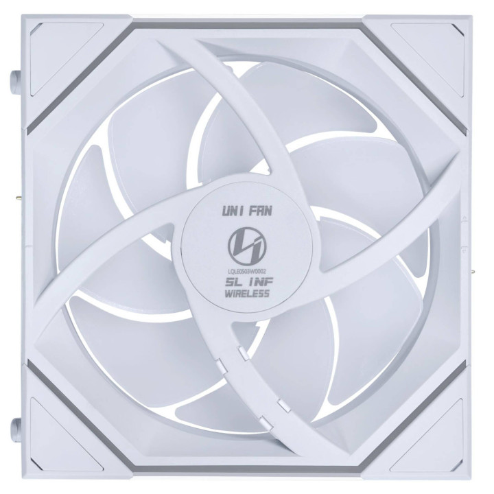 Вентилатор Lian Li UNI FAN SL-INF 120mm, PWM 4-Pin, 0-2300 RPM, ARGB, Бял - G99.12SLIN1W1W.00 - 4