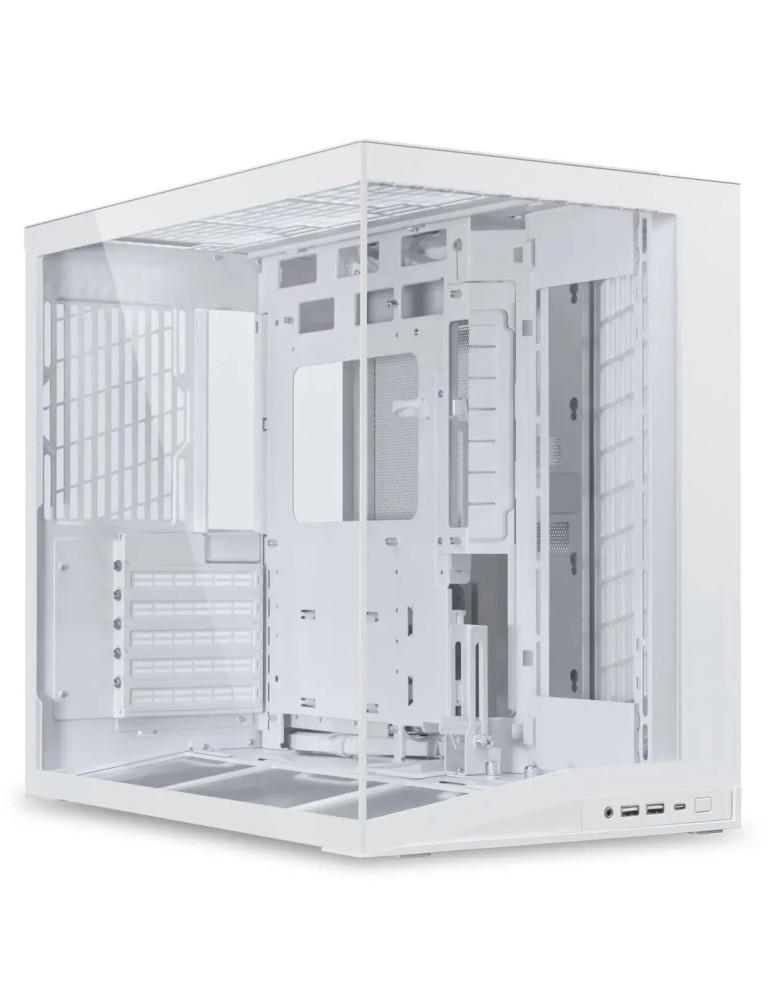 Кутия за компютър Lian Li O11 Dynamic Mini V2, Mini-Tower, ATX/Micro-ATX/Mini-ITX, до 160mm CPU, до 400mm GPU - G99.O11DMIV2W.00