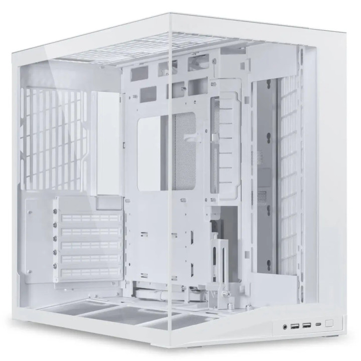 Кутия за компютър Lian Li O11 Dynamic Mini V2, Mini-Tower, ATX/Micro-ATX/Mini-ITX, до 160mm CPU, до 400mm GPU - G99.O11DMIV2W.00
