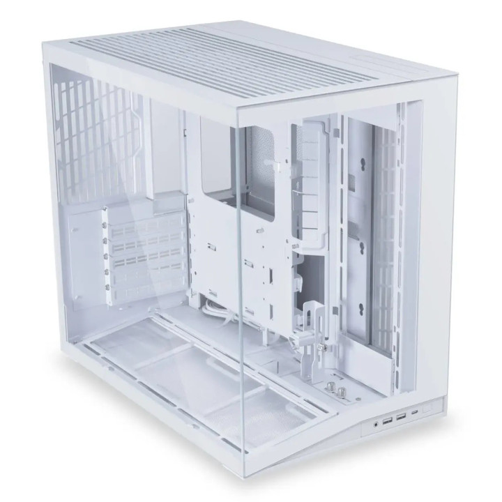 Кутия за компютър Lian Li O11 Dynamic Mini V2, Mini-Tower, ATX/Micro-ATX/Mini-ITX, до 160mm CPU, до 400mm GPU - G99.O11DMIV2W.00