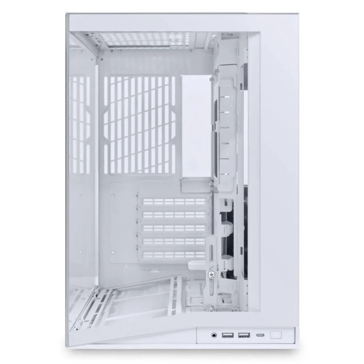 Кутия за компютър Lian Li O11 Dynamic Mini V2, Mini-Tower, ATX/Micro-ATX/Mini-ITX, до 160mm CPU, до 400mm GPU - G99.O11DMIV2W.00