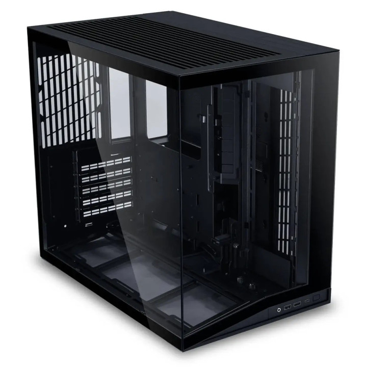 Кутия за компютър Lian Li O11 Dynamic Mini V2, Mini-Tower, ATX/Micro ATX/Mini ITX, до 160mm CPU, до 400mm GPU - G99.O11DMIV2X.00