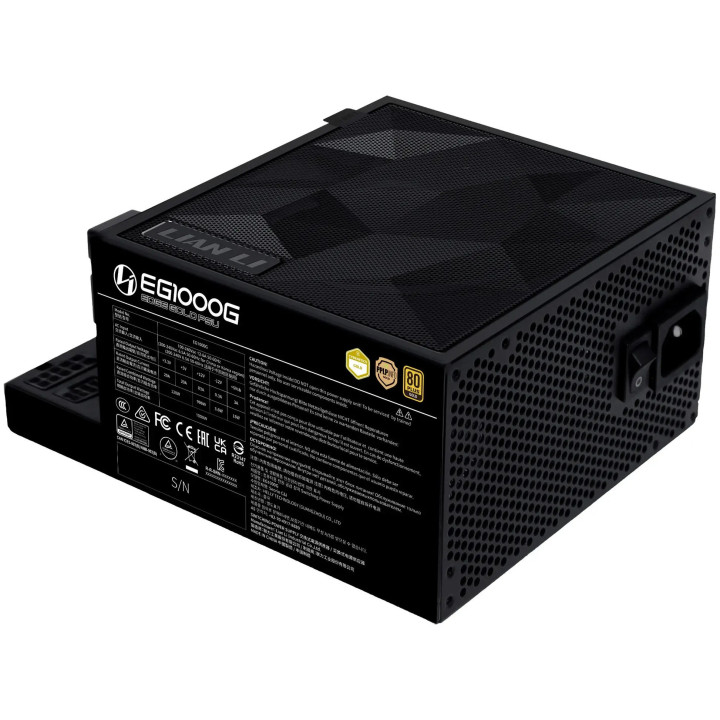 Модулно захранване Lian Li EDGE 1000W, 1000W 80+ Gold, ATX 3.1, PCIe 5.1 - G9P.EG1000G.BH00.EU - 6