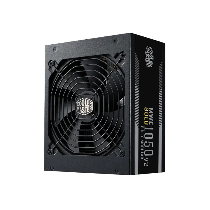 Модулно захранване Cooler Master MWE GOLD 1050W V2, 1050W ATX 3.1, 80 PLUS Gold, Модулен, 140mm вентилатор - MPE-A501-AFCAG-3EEU