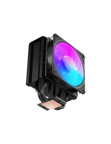 Охладител за процесорCooler Master Hyper 212 3DHP ARGB, Black, AM4/AM5/1150/1151/1155/1156/1200/1700, 120mm, PWM - MAY-T2HP-217P