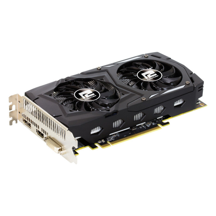 Видео карта PowerColor AMD Radeon RX460 Red Dragon 4GB GDDR5