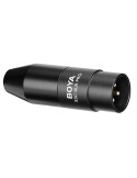 Конвертор BOYA 3.5mm TRS към XLR 35C-XLR Pro, 12-48V Phantom Power, черен - BOYA-35C-XLR-PRO - 2