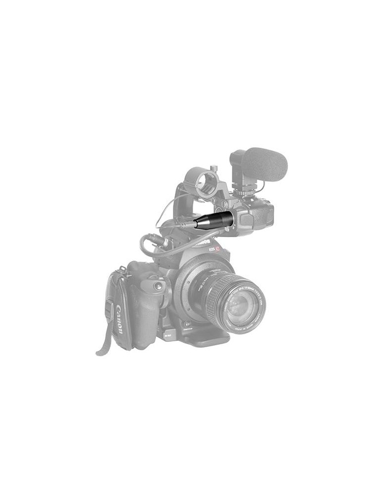 Конвертор BOYA 3.5mm TRS към XLR 35C-XLR Pro, 12-48V Phantom Power, черен - BOYA-35C-XLR-PRO - 6