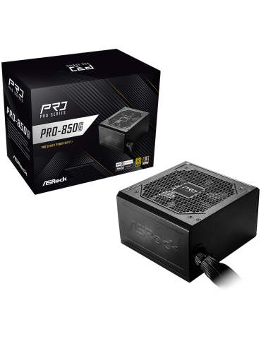 Захранване ASROCK PRO-850G, 850W, 80 Plus Gold, Non Modular - 1