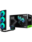 Водно охлаждане за процесор ASROCK Challenger 360 Digital, 360mm AiO, LCD дисплей, AM5/AM4/LGA1851/LGA1700 - 90-ACLA36-BAAGA6 - 