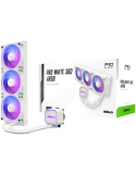Водно охлаждане за процесор ASROCK Pro White 360 ARGB, 360mm AiO, AM5/AM4/LGA1851/LGA1700, 3x120mm, RGB LED - 4711581493544 - 2