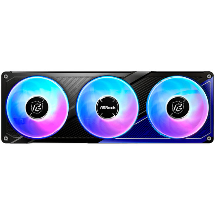 Водно охлаждане за процесор ASROCK PHANTOM GAMING 360 LCD, 360mm, LCD дисплей, AM5/AM4/LGA1851/LGA1700, ARGB - 4711581492455 - 5