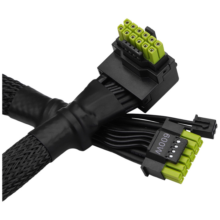 Кабел ASRock 90° 12V-2x6 600W ATX 3.1 PCIe 5.1 - 4717677337358 - 2