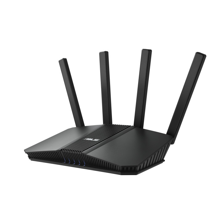 Рутер ASUS RT-BE55, WiFi 7 BE3600, 2.4GHz/5GHz, 4x LAN 1Gbps, 1x WAN 2.5Gbps, 4 външни антени, USB 3.2, AiMesh - 90IG0A80-MO3C00