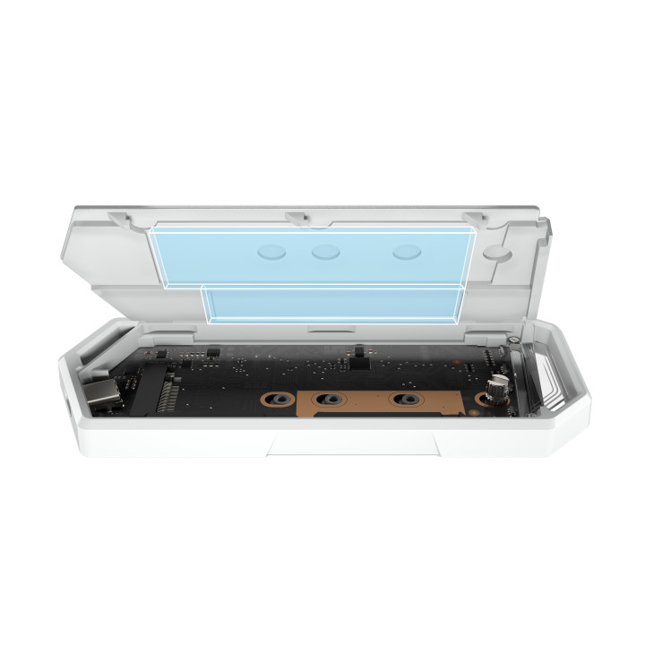 Външен SSD диск ASUS ROG Strix Arion, M.2 NVMe SSD, PCIe 10Gbps, 124.57x47.76x10.85мм - 90DD02H1-M09010 - 10
