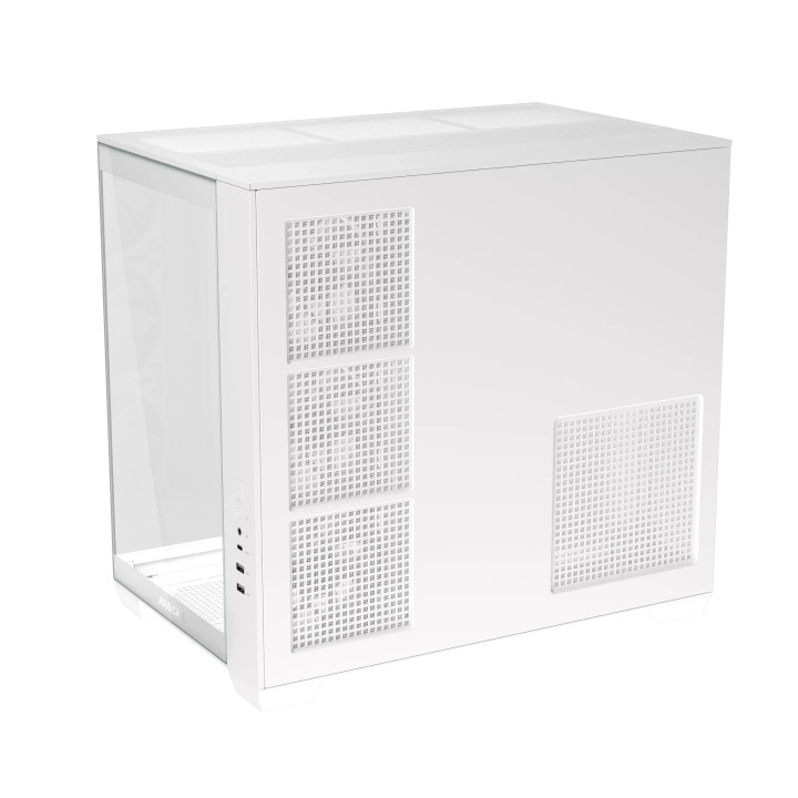 Кутия за компютър ASUS A32 PLUS, Mid Tower, Tempered Glass, 4x120mm ARGB вентилатора, ATX/Micro ATX/Mini ITX - 90DC00S3-B19000 -