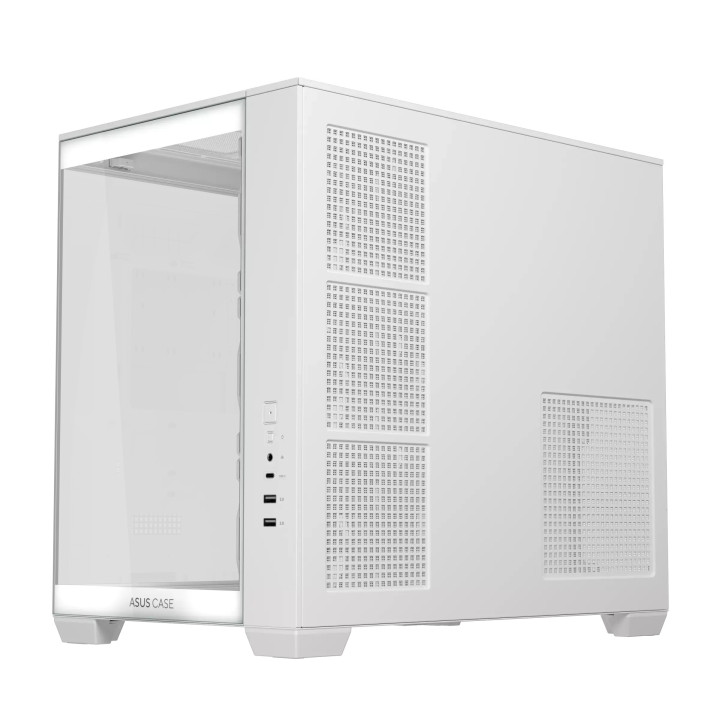 Кутия за компютър ASUS A32 PLUS, Mid Tower, Tempered Glass, 4x120mm ARGB вентилатора, ATX/Micro ATX/Mini ITX - 90DC00S3-B19000 -