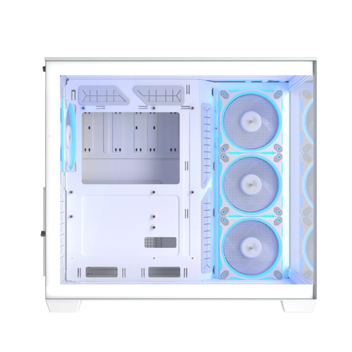 Кутия за компютър ASUS A32 PLUS, Mid Tower, Tempered Glass, 4x120mm ARGB вентилатора, ATX/Micro ATX/Mini ITX - 90DC00S3-B19000 -