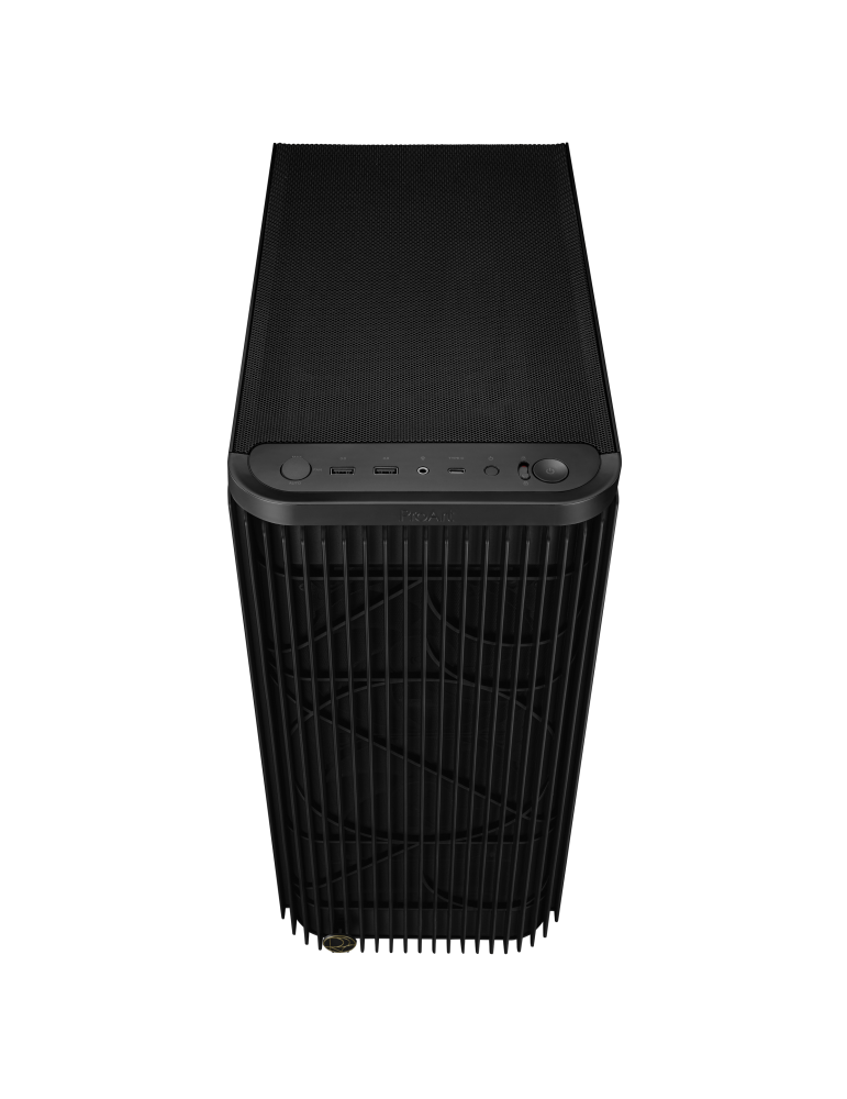 Кутия за компютър ASUS ProArt PA401 Black, Full Tower ATX, Tempered Glass, 7 слота разширение - 90DC00M0-B39020 - 4