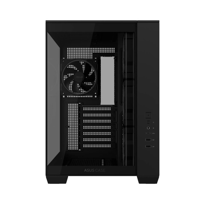 Кутия за компютър ASUS A32 PLUS, Mid Tower, Tempered Glass, 4x ARGB вентилатора, ATX/Micro ATX/Mini ITX - 90DC00S0-B19000 - 4