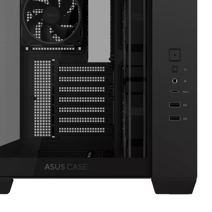 Кутия за компютър ASUS A32 PLUS, Mid Tower, Tempered Glass, 4x ARGB вентилатора, ATX/Micro ATX/Mini ITX - 90DC00S0-B19000 - 13