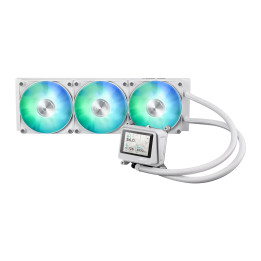 Водно охлаждане за процесор ASUS MAX Gaming LC 360 ARGB LCD, Течност 360mm, AM4/AM5/1700/1851 - 90RC01G2-B0EAY0 - 1