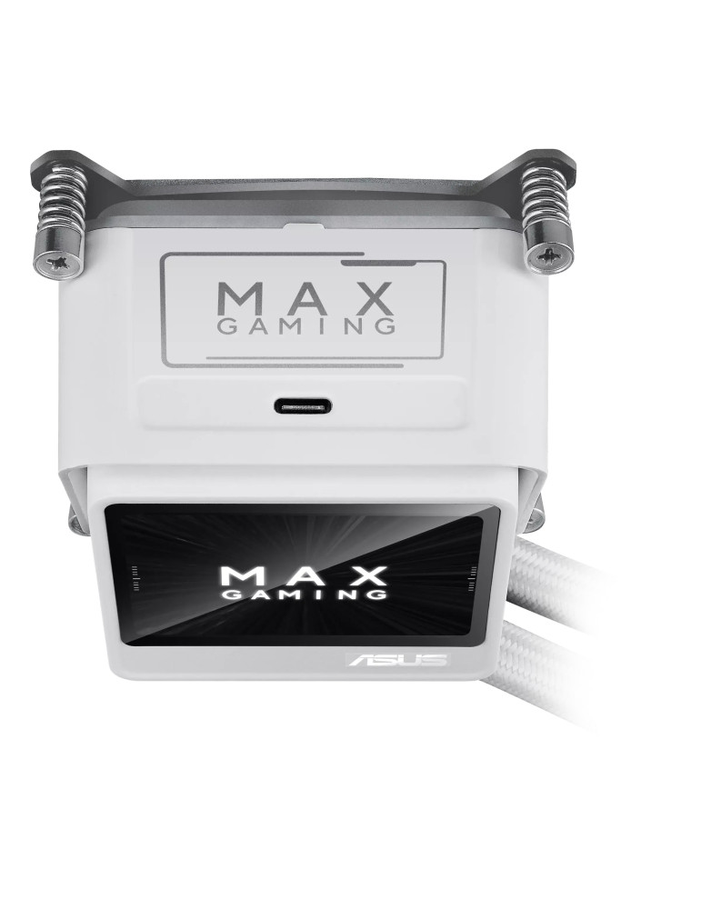 Водно охлаждане за процесор ASUS MAX Gaming LC 360 ARGB LCD, Течност 360mm, AM4/AM5/1700/1851 - 90RC01G2-B0EAY0 - 7