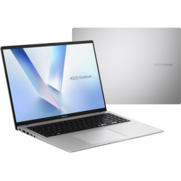 Лаптоп ASUS Vivobook 16 X1607CA-MB059, 15.6" IPS 1920x1200, Intel Core 5 225H, 16GB LPDDR5X, 512GB SSD, FreeDOS - 90NB15A2-M00CX