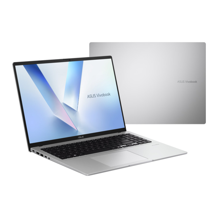 Лаптоп ASUS Vivobook 16 X1607CA-MB059, 15.6" IPS 1920x1200, Intel Core 5 225H, 16GB LPDDR5X, 512GB SSD, FreeDOS - 90NB15A2-M00CX