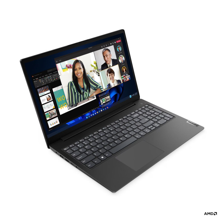 Лаптоп Lenovo V15 Gen 4, 15.6" IPS 1920x1080, AMD Ryzen 3 7320U, 16GB LPDDR5, 512GB SSD, без ОС - 82YU0100BM - 2