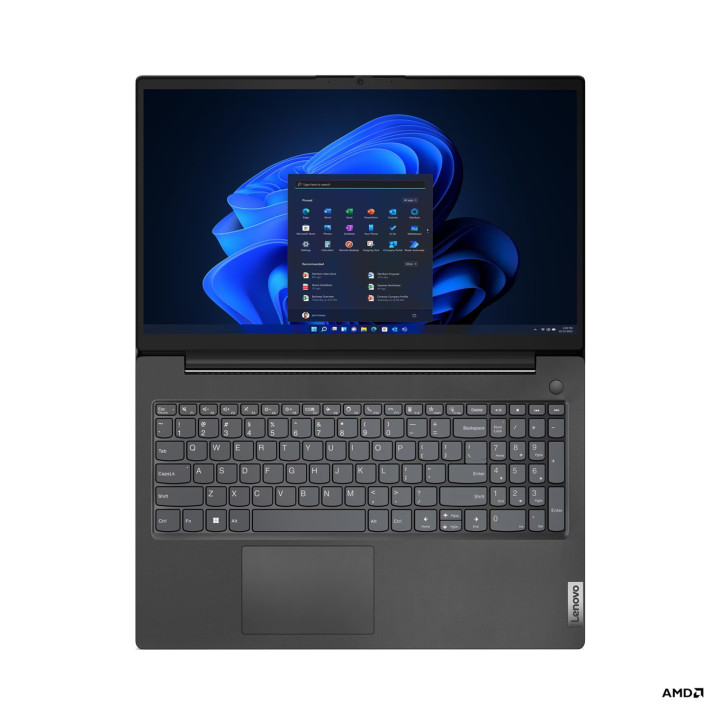 Лаптоп Lenovo V15 Gen 4, 15.6" IPS 1920x1080, AMD Ryzen 3 7320U, 16GB LPDDR5, 512GB SSD, без ОС - 82YU0100BM - 6