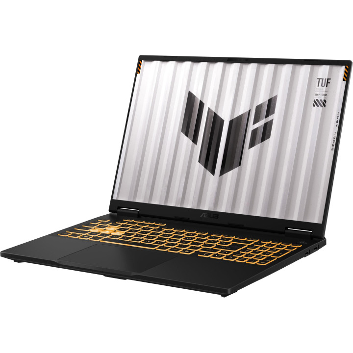 Лаптоп ASUS TUF Gaming F16 FX608JPR-QT026, 16" IPS 1920x1200, Intel Core i7-14650HX, RTX 5070 8GB, 16GB DDR5, 1TB SSD, Free DOS 