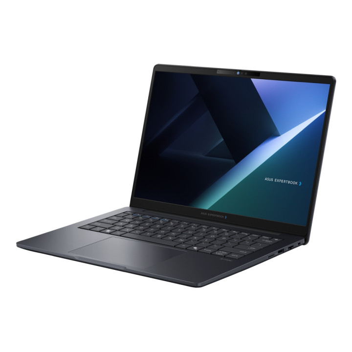Лаптоп ASUS ExpertBook B3405CCA-LY3338X, 14" WUXGA 1920x1200, Intel Core Ultra 7 255H, 16GB DDR5, 512GB SSD, Win 11 Pro - 90NX08