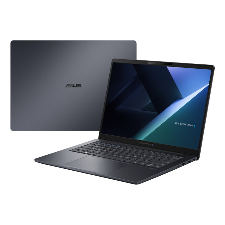 Лаптоп ASUS ExpertBook B3405CCA-LY3338X, 14" WUXGA 1920x1200, Intel Core Ultra 7 255H, 16GB DDR5, 512GB SSD, Win 11 Pro - 90NX08