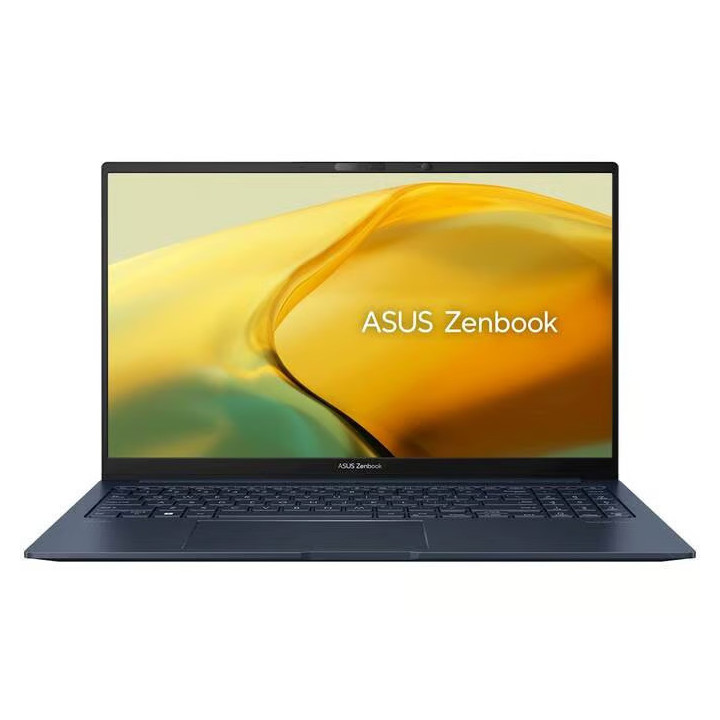 Лаптоп ASUS Zenbook 15 OLED UM3504DA-MA437W, 15.6" OLED 2880x1620 120Hz, AMD Ryzen 7 7735U, 16GB LPDDR5, 1TB SSD, Win 11 Home - 