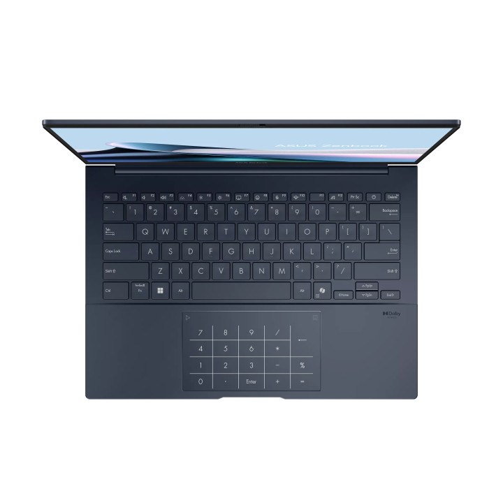 Лаптоп ASUS Zenbook 14 UX3405CA-ST786X, 14" OLED 2880x1800 120Hz, Intel Core Ultra 9 285H, 32GB LPDDR5X, 1TB SSD, Win 11 Pro - 9